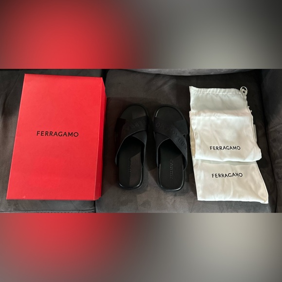 Salvatore  Ferragamo Sandal with crossover Straps